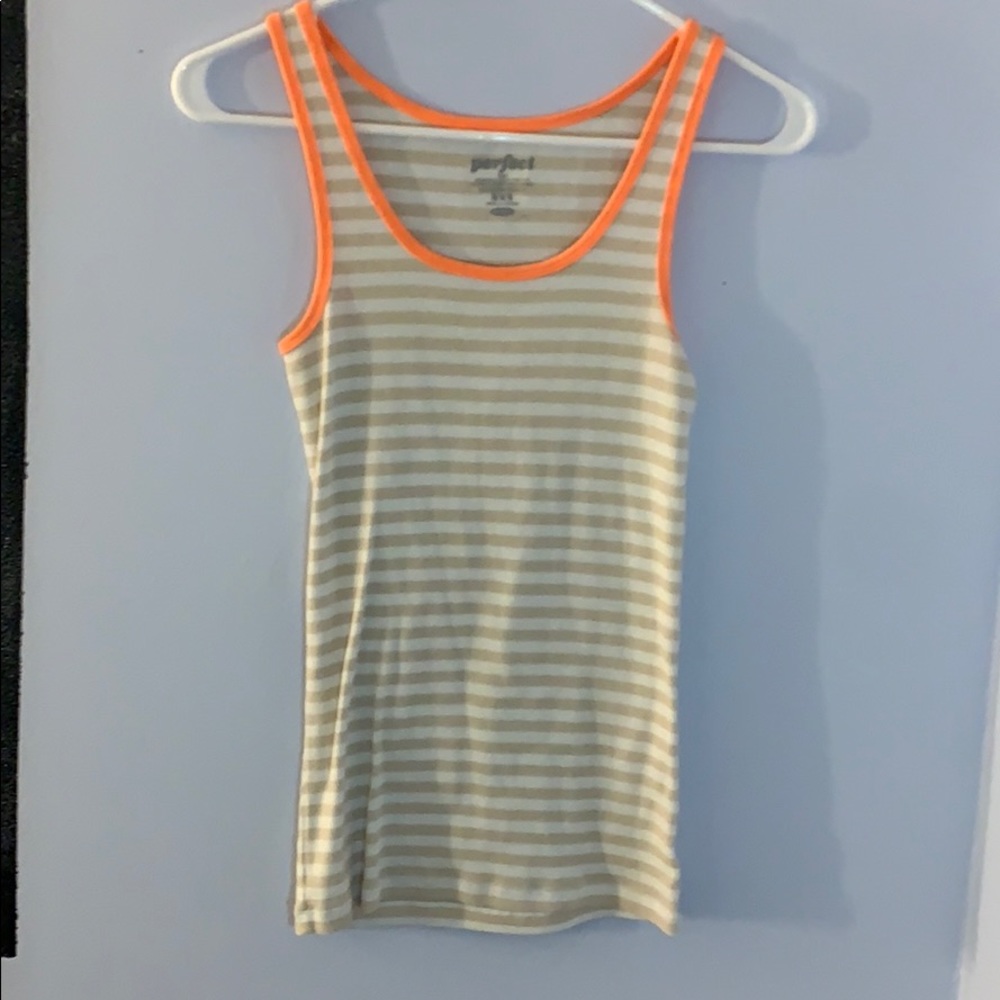 Stripped tank top
